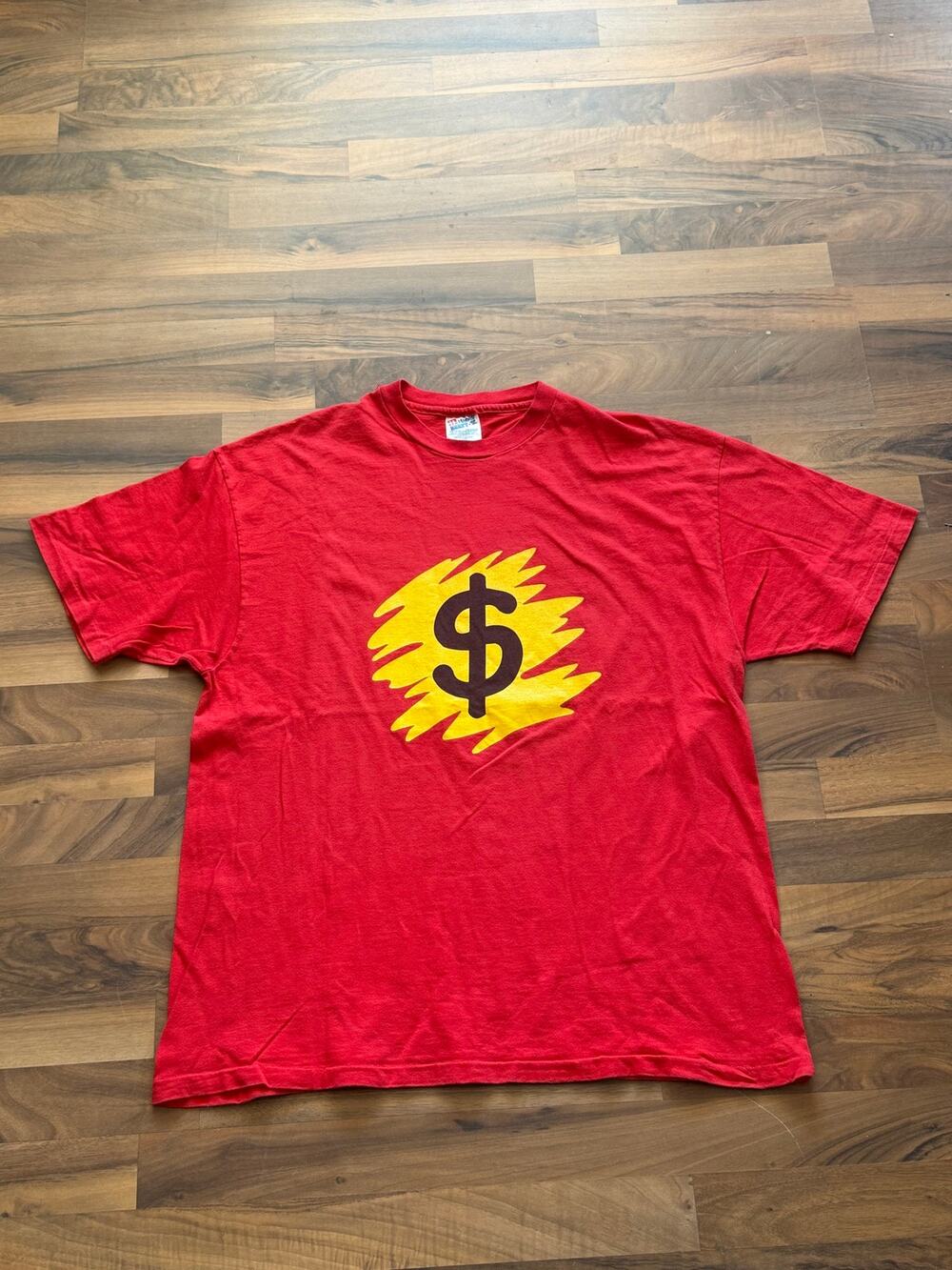 Texas Lotto Scratchman single stitch Size Xl